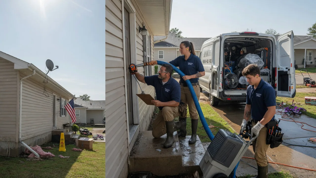 Ceiling Water Damage Restoration in Freeport, IL near me